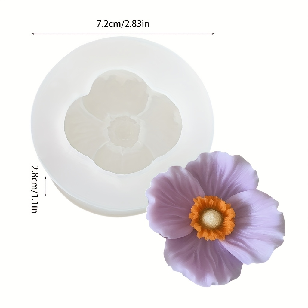 Bloemvormige siliconen kaarsvo - Soap Making Gifts recensie en prijs