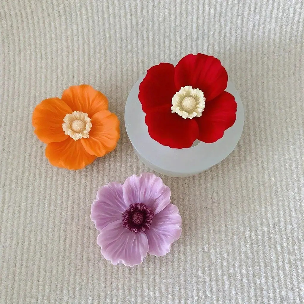 Bloemvormige siliconen kaarsvo - Soap Making Gifts recensie en prijs
