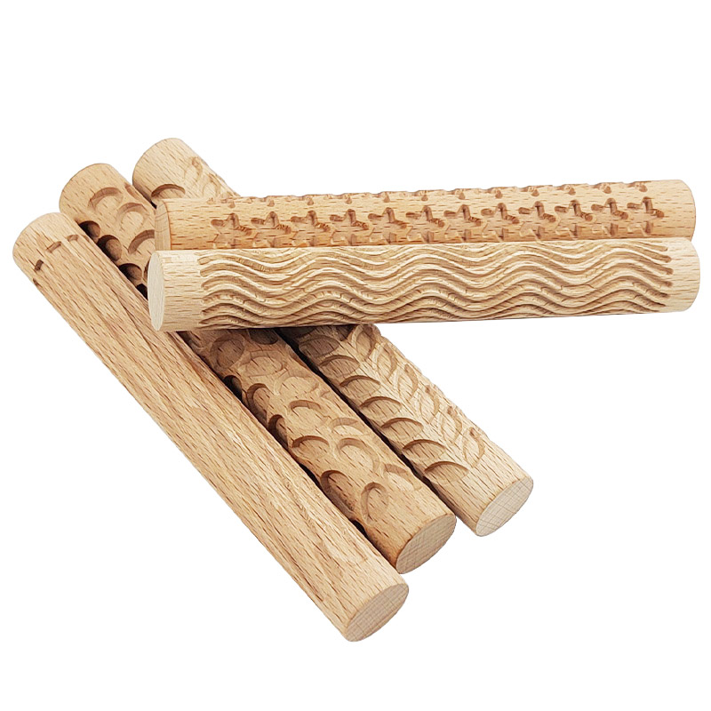 Houten textuur deegroller kera - Soap Making Kit For Beginners recensie en prijs