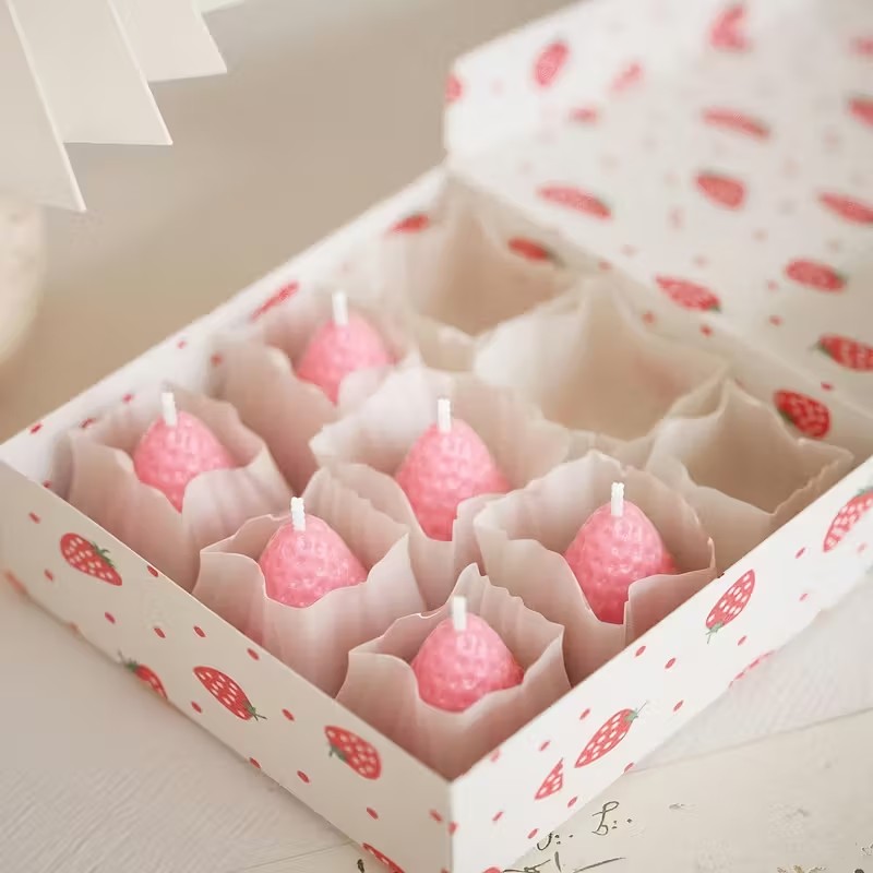 Aardbei siliconen kaarsvorm vo - Soap Making Gifts recensie en prijs
