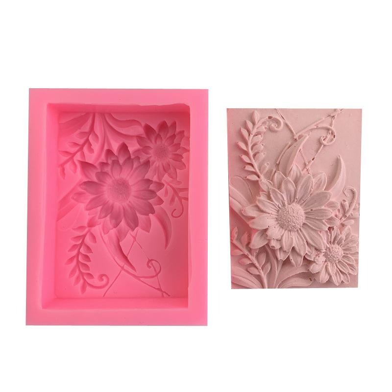 1pc 3D Vierkante Roos Bloem Si - Soap Making Kit For Beginners recensie en prijs