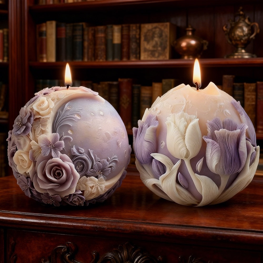 Maanroos Tulp Bal Kaars Silico - Soap Making Gifts recensie en prijs