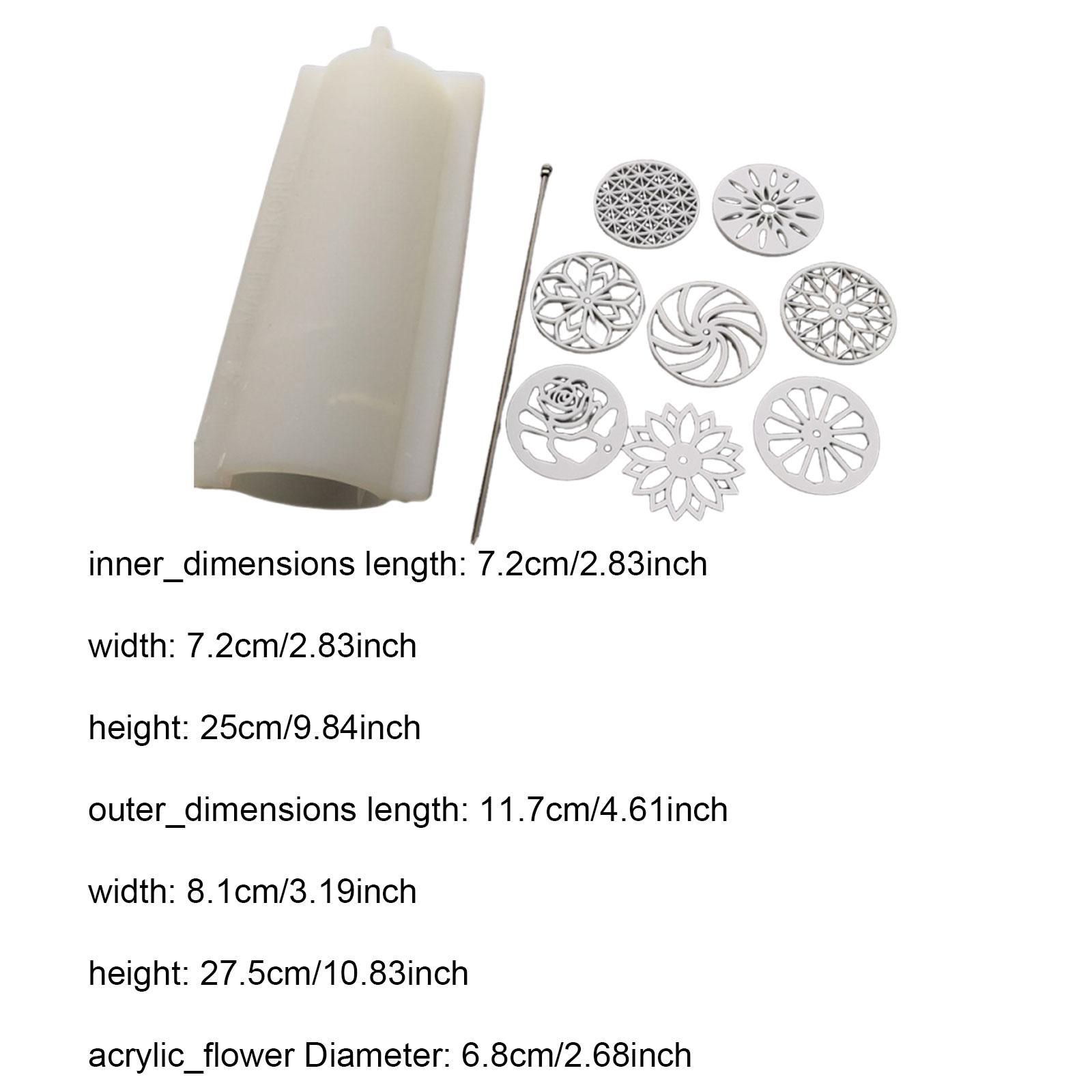 Silicone buisvormige zeepvorms - Soap Making Diy Kit recensie en prijs