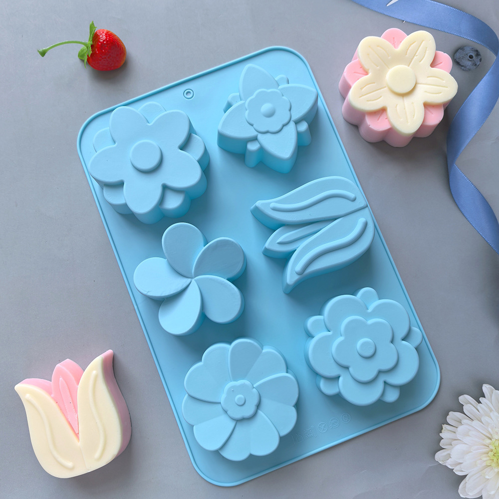 Soorten siliconen bloemvormen, - Soap Making Instructions recensie en prijs