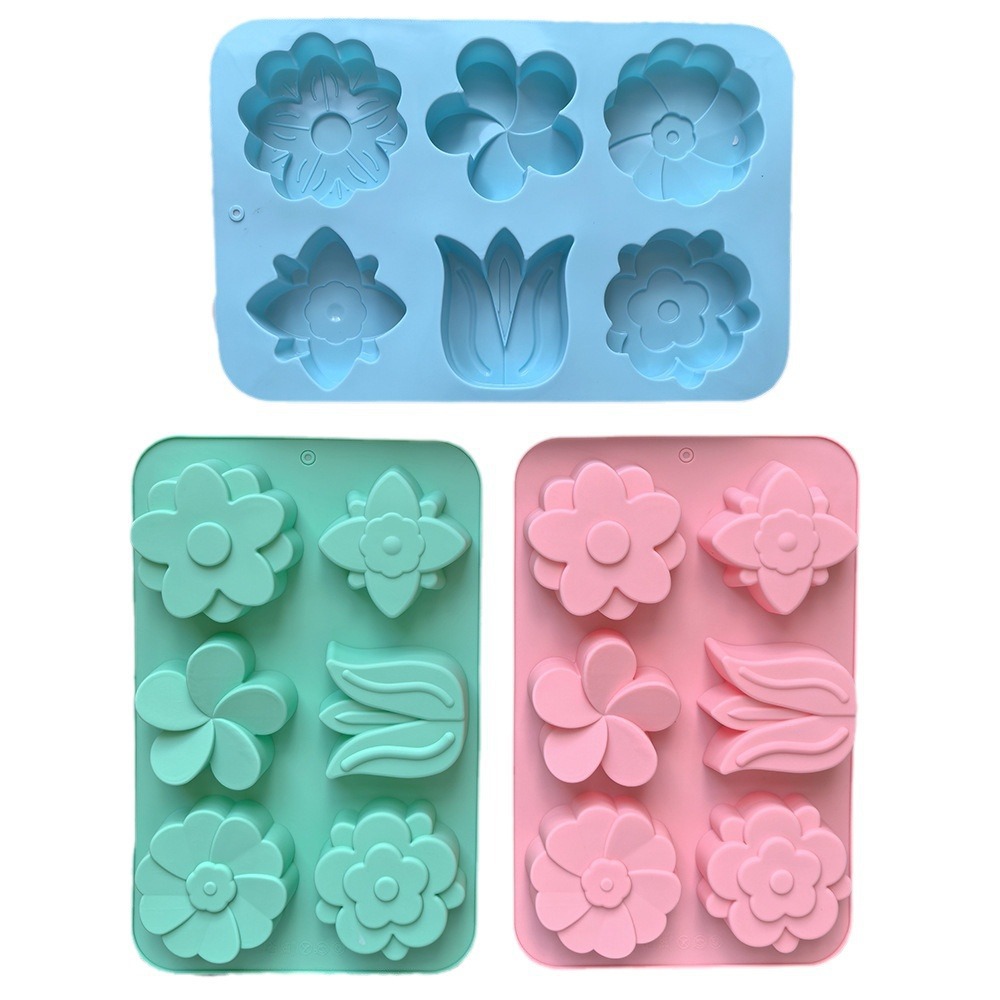 Soorten siliconen bloemvormen, - Soap Making Instructions recensie en prijs